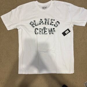 White Planes Crew Short Sleeve Tee